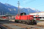 br-2068/450065/2068-011-2-beim-rangieren-am-15 2068 011-2 beim rangieren am 15. August 2013 im Bahnhof von Innsbruck.