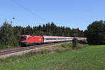 br-1016/864186/1016-022-war-am-7-september 1016 022 war am 7. September 2024 mit einem 'EC' bei Lauter in Richtung Mnchen unterwegs.