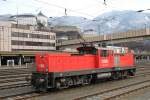 1063 041-6 am 25. Januar 2014 im Bahnhof von Kufstein/Tirol.