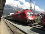 1116 188-2 im Bahnhof vom Innsbruck/Tirol.