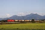 1116 053 mit einem Kesselwagenzug aus Salzburg kommend am 19.