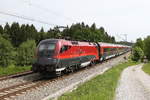 br-1116/699617/1116-212-schob-am-22-mai 1116 212 schob am 22. Mai 2020 einen Railjet bei Grabensttt in Richtung Salzburg.