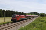 br-1116/701165/1116-152-aus-salzburg-kommend-am 1116 152 aus Salzburg kommend am 3. Juni 2020 bei Grabensttt im Chiemgau.
