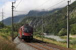 br-1116/824894/1116-240-war-am-27-juli 1116 240 war am 27. Juli 2023 bei Golling in Richtung Salzburg unterwegs.