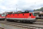 1144 099-9 war am 6. Mai 2012 im Bahnhof von Kufstein/Tirol abgestellt.