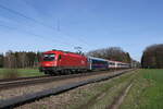 br-1216/845175/1216-008-war-mit-einem-ec 1216 008 war mit einem 'EC' am 20. Mrz 2024 bei Brannenburg auf dem Weg zum Brenner.