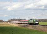1016 023-4  Green Points  am 12.April 2015 bei Prien am Chiemsee.