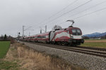 116 249-4 auf dem Weg nach Salzburg am 20. Februar 2016 bei bersee.