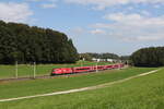 br-xx16-werbeloks/864619/1116-251-100-jahre-oebb-aus 1116 251 '100 Jahre BB' aus Salzburg kommend am 24. September 2024 bei Axdorf.