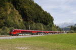 railjet/627801/8090-726-am-11-september-aus 80.90 726 am 11. September aus Salzburg kommend kurz nach Bischofshofen.