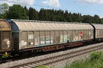 schiebewandwagen/700766/2892-123-habbiillns-von-rail-cargo 2892 123 (Habbiillns) von 'Rail Cargo Austria' am 2. Juni 2020 bei Grabensttt
