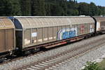 schiebewandwagen/712351/2743-292-habbiins-von-rail-cargo 2743 292 (Habbiins) von 'Rail Cargo Austria' am 9. September 2020 bei Grabensttt.