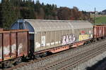 schiebewandwagen/718604/2893-068-habbiillns-von-rail-cargo 2893 068 (Habbiillns) von 'Rail Cargo Austria' am 9. November 2020 bei Grabensttt.