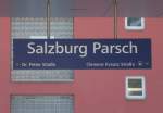 Haltepunkt  Salzburg-Parsch  am 25.