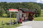 Der Haltepunkt  Rettenbach  am 26. Mai 2017 aufgenommen.