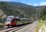4024 060-8 fuhr am 16. August 2013 bei St. Jodok in Richtung Brenner.