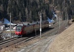 br-4024/486751/4024-073-1-auf-dem-weg-zum 4024 073-1 auf dem Weg zum Brenner. Aufgenommen am 19. Mrz 2016 kurz vor St. Jodok.