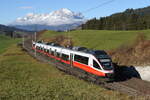 4024 120 war am 23. November 2023 auf dem Weg nach Schwarzach/St. Veit.