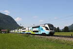 westbahn/823466/4010-xxx-am-14-juni-2023 4010 xxx am 14. Juni 2023 bei Niederaudorf im Inntal.