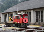 Tm 232 008-3 am 23. Mai 2016 im Bahnhof von Erstfeld.