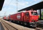 Rettungsfahrzeug Xans 9985 9174 006-8 ebenfalls am 27. Mai 2016 in Zug.