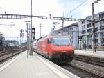 br-460/395559/460-011-0-verlaesst-am-19-august 460 011-0 verläßt am 19. August 2014 den Bahnhof von Olten.