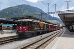 rhb-ge-44-ii/504162/ge-44-ii-620-zernez-stand Ge 4/4 II 620 'Zernez' stand am 27. Mai 2016 abfahrbereit im Bahnhof von Chur.