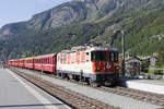 Ge 4/4 II 622  Arosa  wirbt fr die Japanische Partnerbahn  Hakone Tozan Railway .