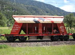 schuettgutwagen/501519/6687-540-0-falls-wagen-nummer-41-der 6687 540-0 (Falls) Wagen-Nummer '41' der 'HOLCIM AG' am 25. Mai 2016 bei Silenen.