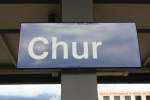 Am 19. August 2014 statteten wir dem Bahnhof von Chur noch einen kurzen Besuch ab.