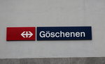  Gschenen  ist Bahnhof der  SBB  und der  Rhtischen Bahn 