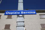 bahnhoefe/585954/ospizio-bernina-liegt-auf-2256-m 'Ospizio Bernina' liegt auf 2256 m.