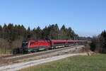 1116 204 am 8. Februar 2023 bei Sossau im Chiemgau.