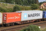 containerwagen/674518/4575-299-sgnss-am-31-august 4575 299 (Sgnss) am 31. August 2019 bei Langwedel.