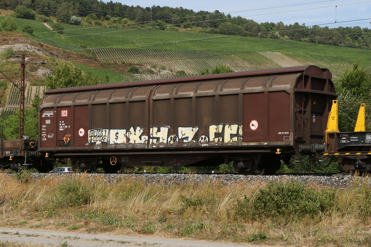 2457 276 (Hbbillns) am 5. August 2022 bei Thngersheim.