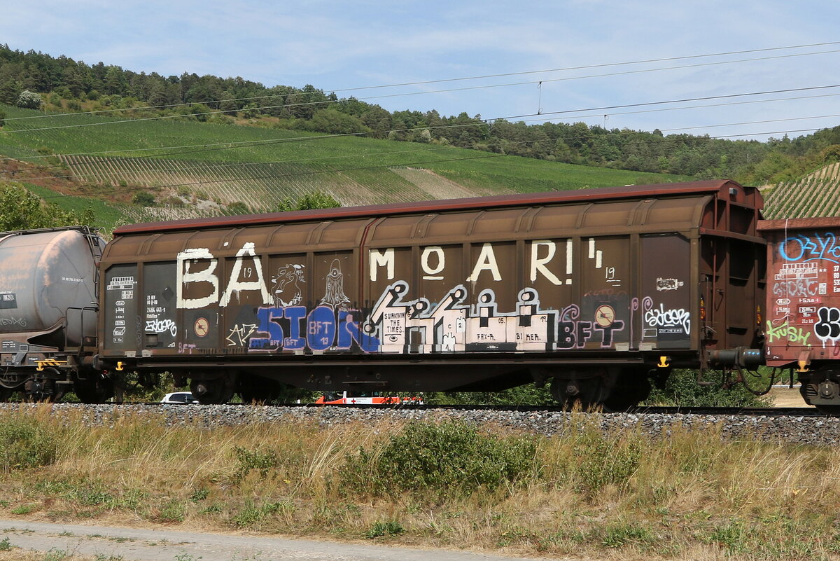 2464 441 (Hbbillns) am 5. August 2022 bei Thngersheim.