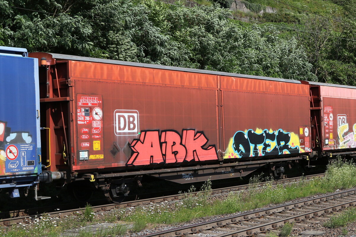 2468 206 (Hbbins-tt) am 21. Juli 2021 bei Kaub am Rhein.