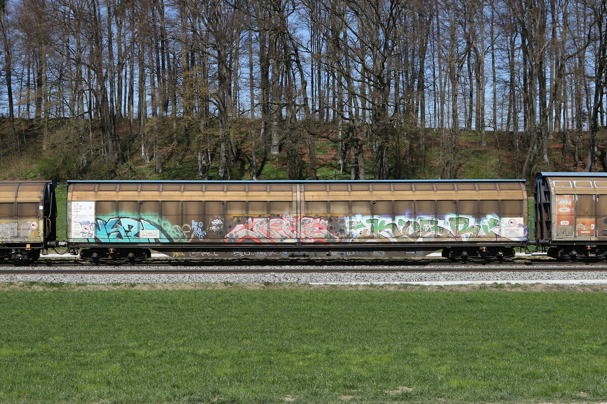 2743 105 (Habbiins) von  TWA  am 8. April 2025 bei Axdorf.