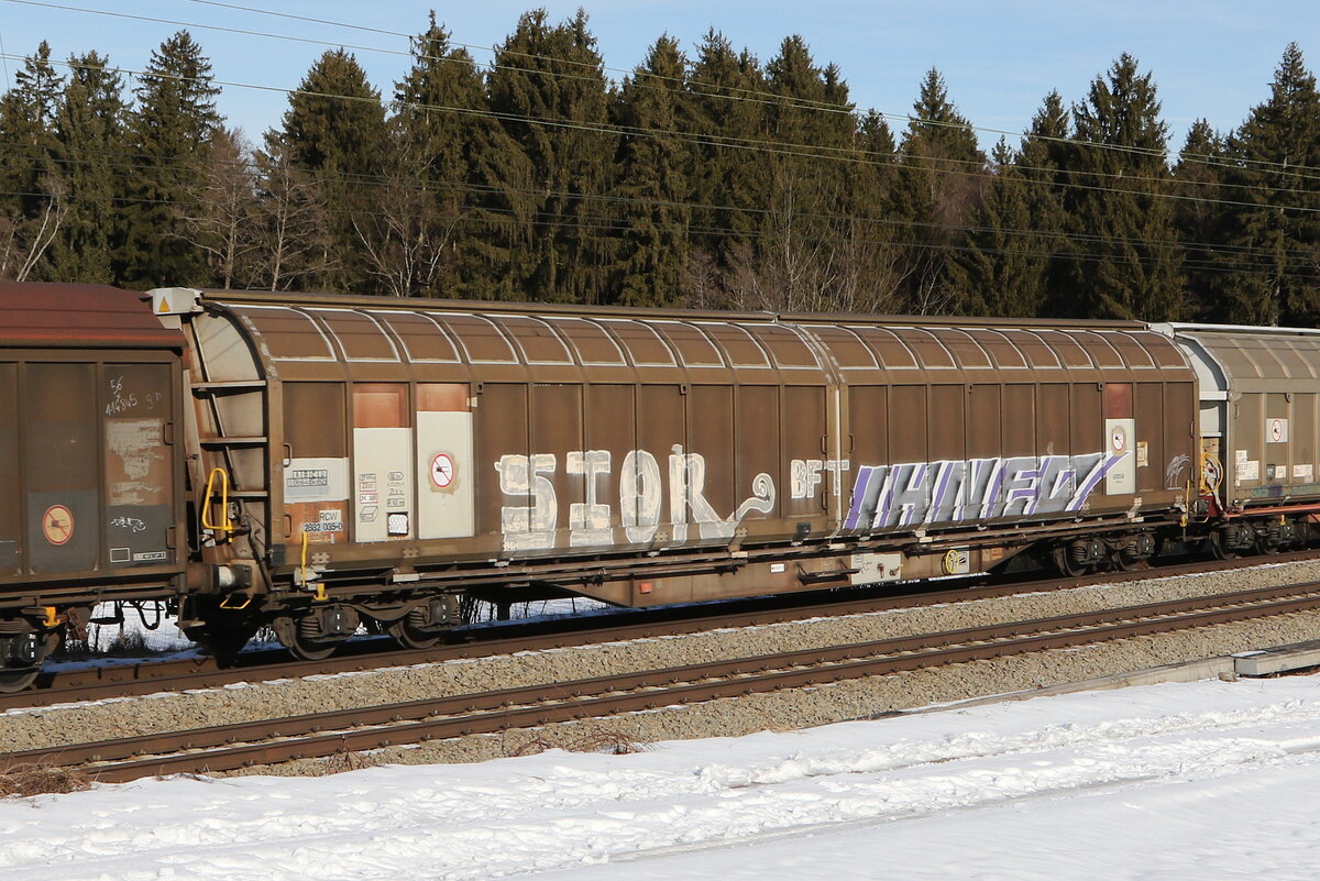 2882 035 (Habbillns) am 27. Januar 2022 bei Grabensttt.