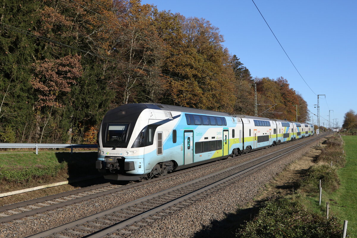 4010 023 aus Wien kommend am 16. November 2024 bei Hufschlag.