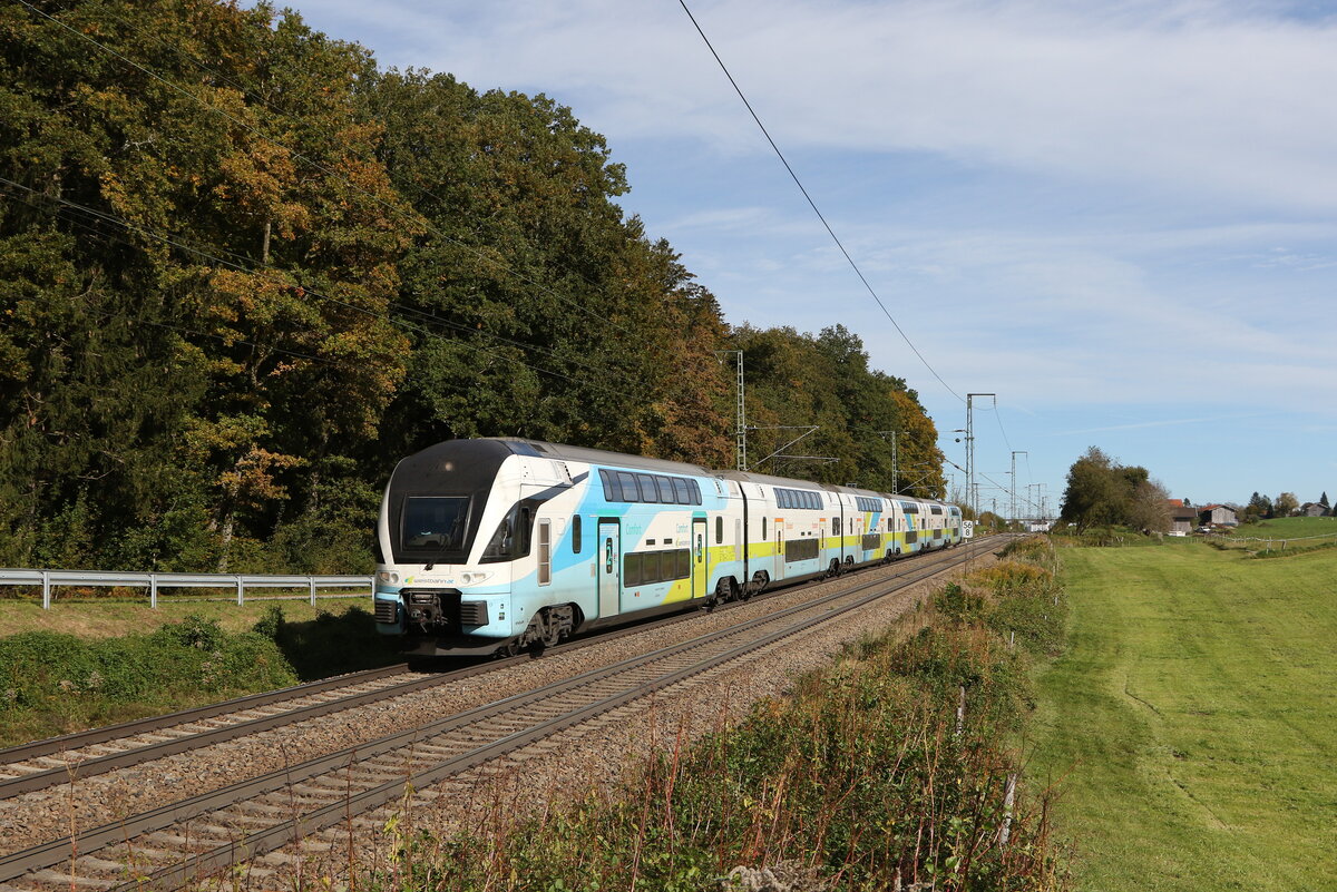 4010 027 aus Wien kommend am 9. Oktober 2024 bei Hufschlag.