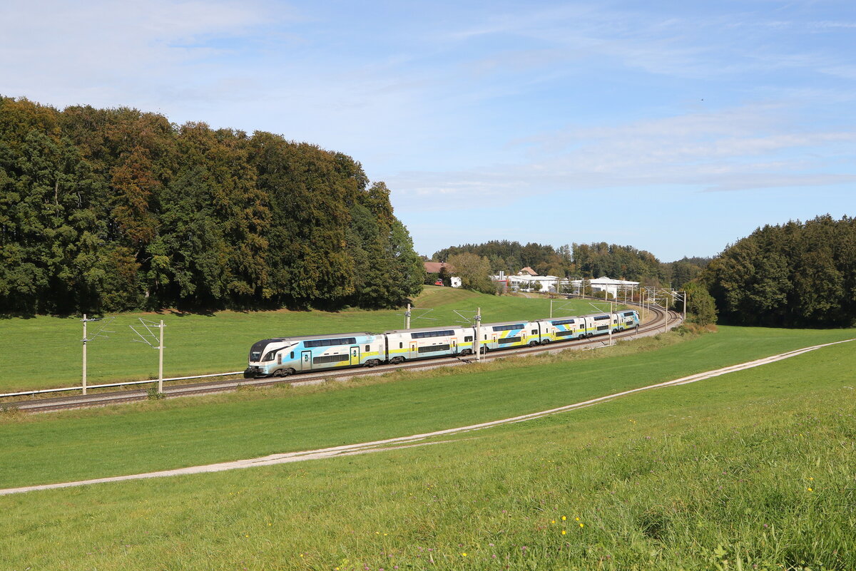 4010 030 aus Wien kommend am 7. Oktober 2024 bei Axdorf.