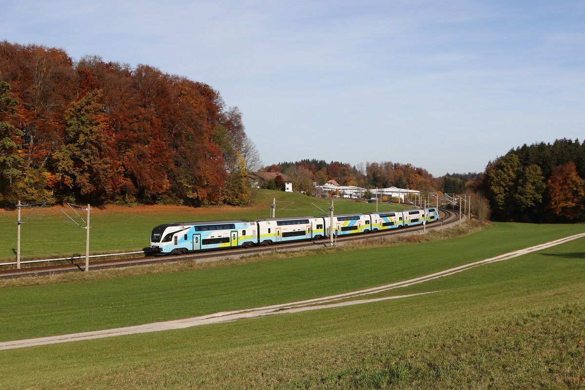 4010 031 aus Wien kommend am 31. Oktober 2025 bei Axdorf.