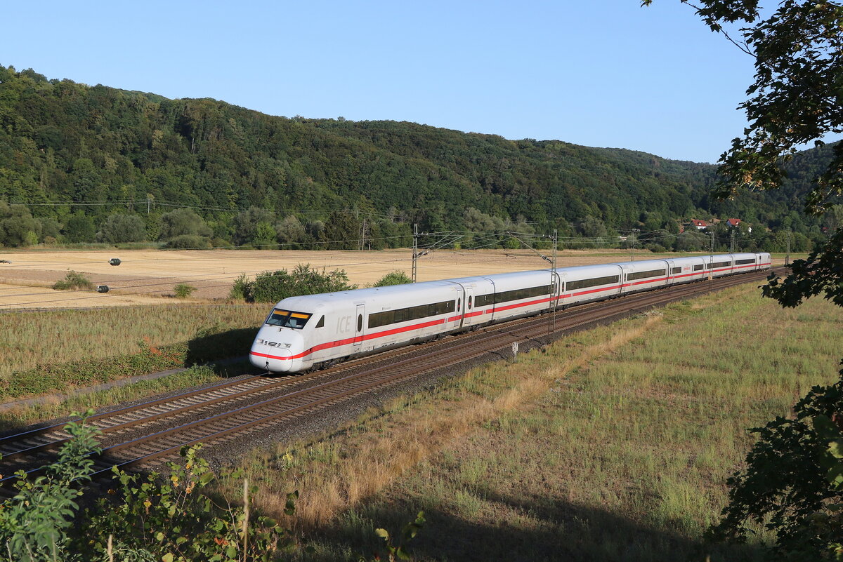 402 022  Eberswalde  am 6. August 2022 bei Harrbach im Maintal.