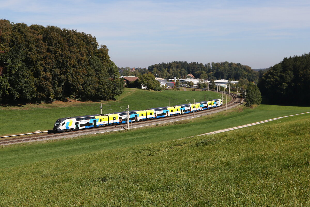 4100 004 aus Wien kommend am 29. September 2026 bei Axdorf im Chiemgau.
