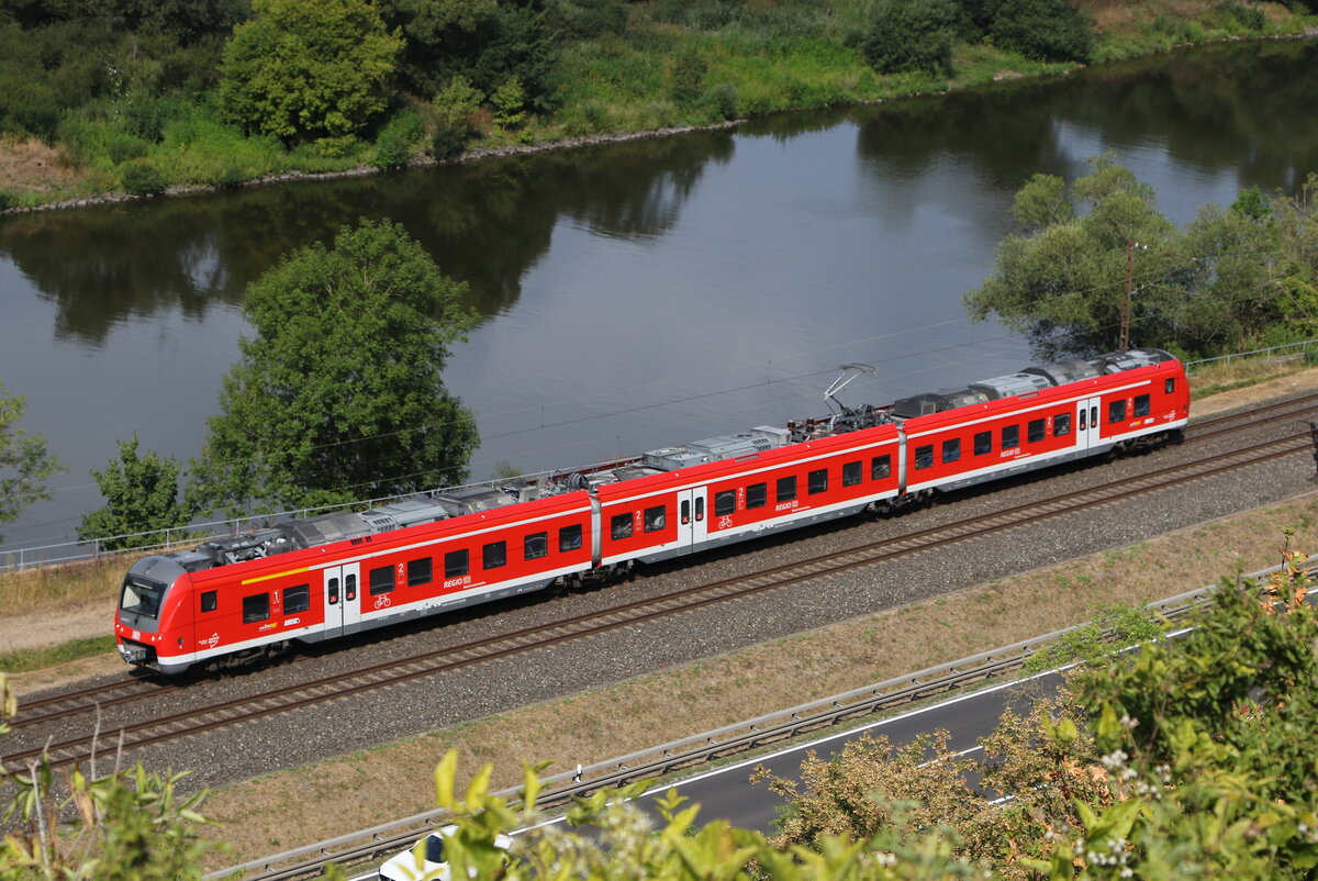 440 xxx auf dem Weg nach Wrzburg am 5. August 2022 bei Himmelstadt.