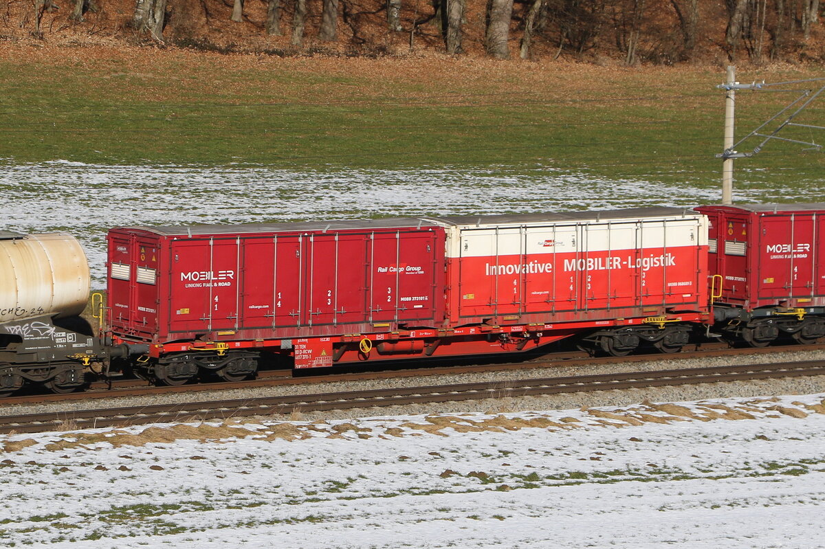 4657 370 (Sggmrrs-y) am 19. Januar 2026 bei Axdorf im Chiemgau.