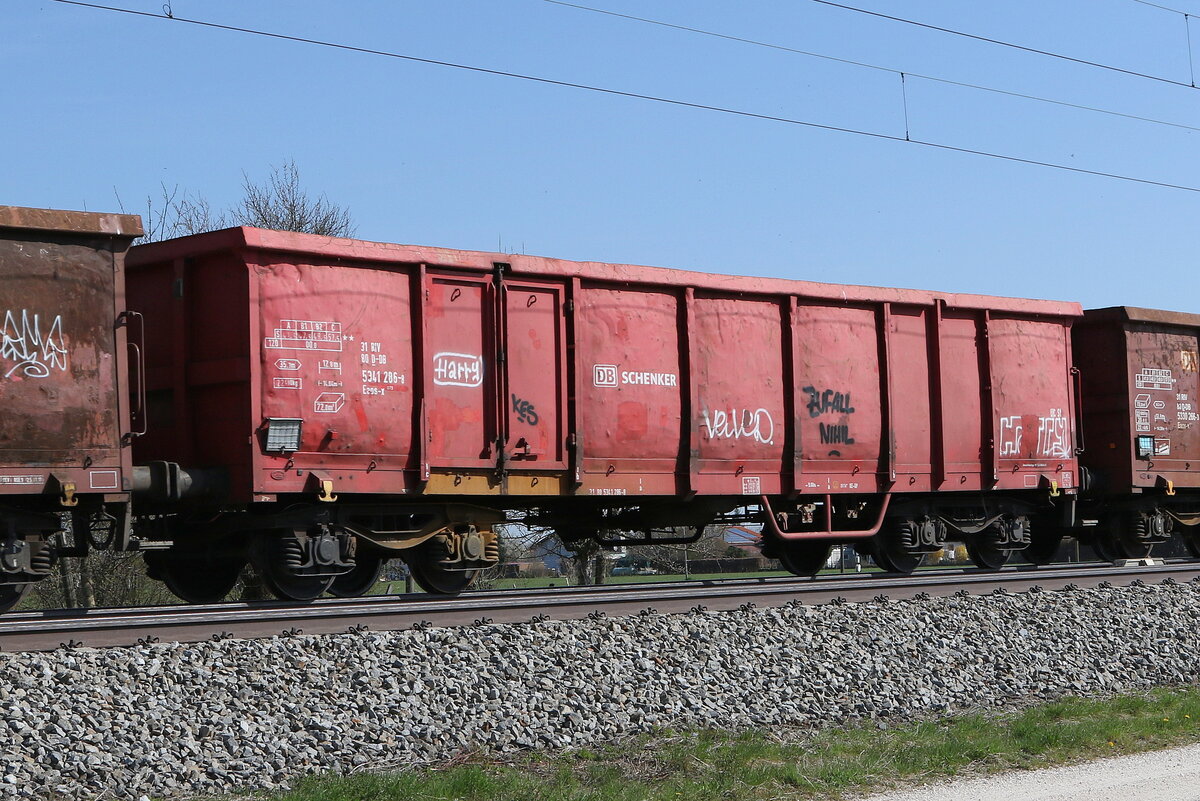 5341 286 (Eaos-x) am 14. April 2022 bei bersee am Chiemsee.