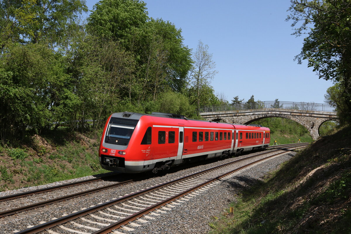 612 485 war am 30. April 2024 bei Pirkensee unterwegs.