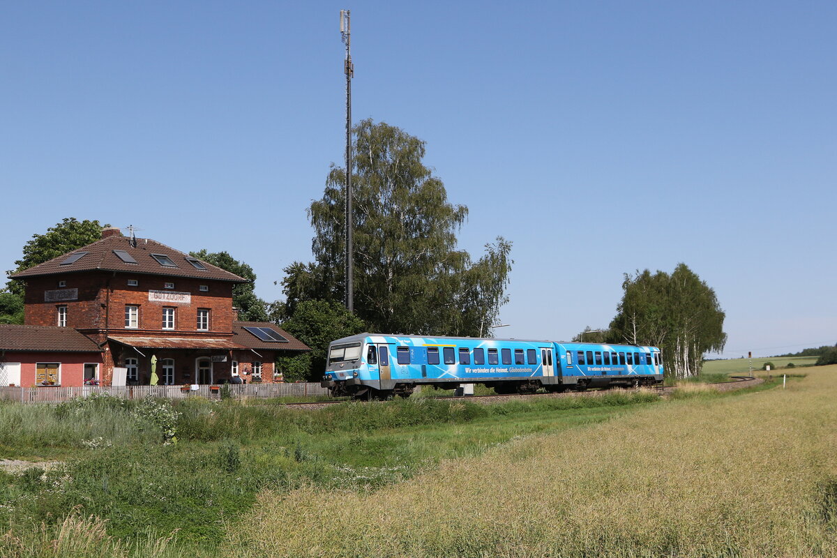 628 423 aus Vilsbiburg kommend am 20. Juni 2026 bei G�tzdorf.